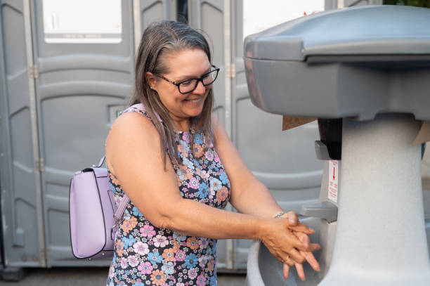 Affordable portable toilet rental in Hilbert, WI